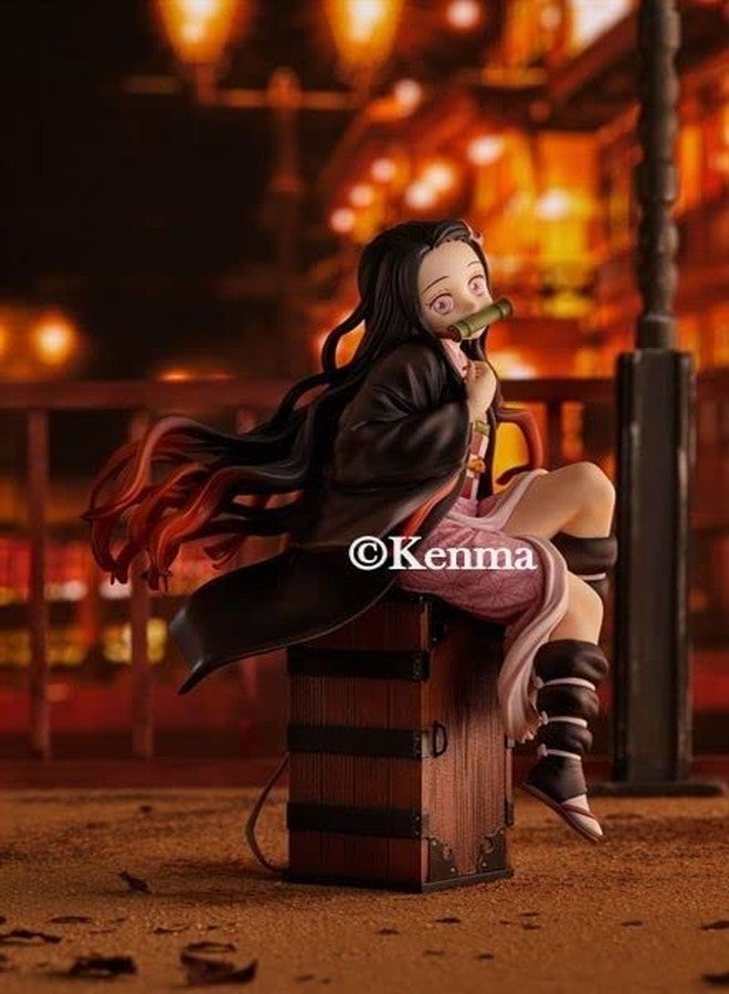 كينما شيطان القاتل Nezuko كامادو على صندوق عمل الشكل كيميتسو نو يابا ويب مانغا بولي كلوريد الفينيل أنيمي تمثال تمثال لعبة مجسمة تحصيل - Image 3